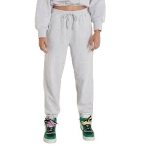 New ALL IN MOTION High-Rise Jogger Women Cotton Fleece Sweatpants Athletic Pants